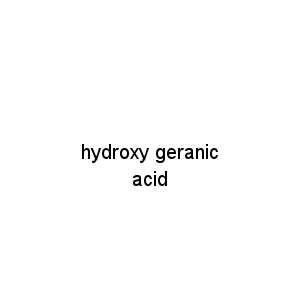 hydroxy geranic acid